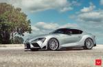 Toyota GR Supra on Vossen Wheels (HF-2) 2019 года